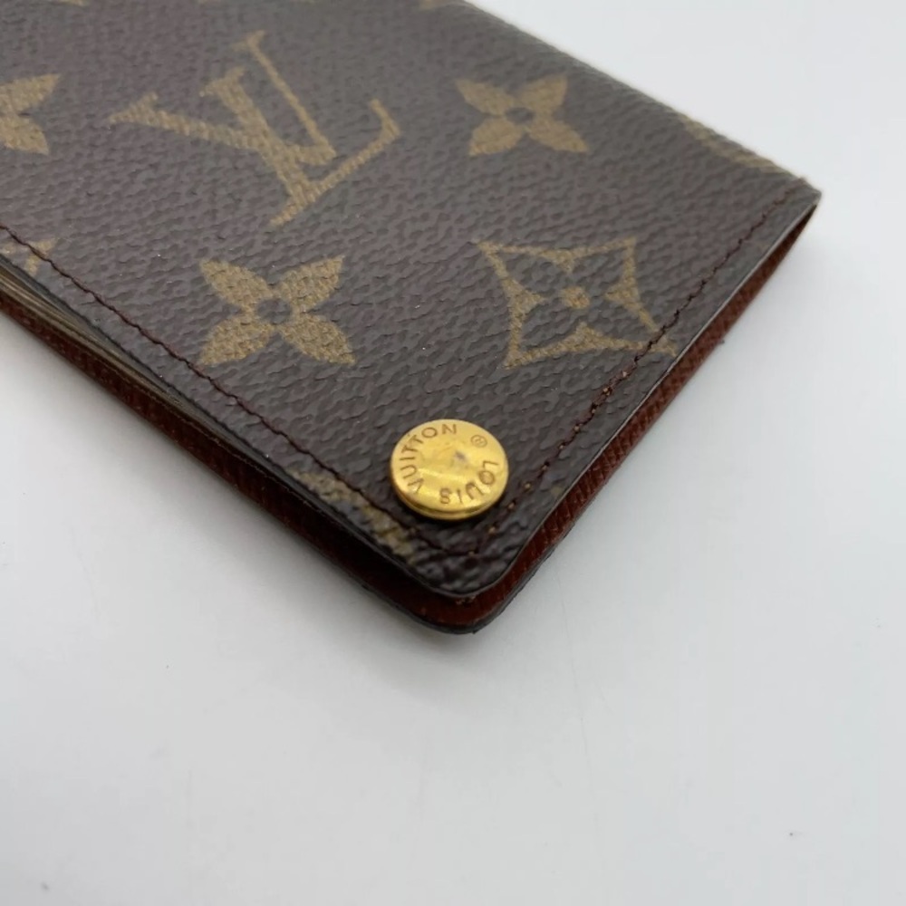 Auth Louis Vuitton Monogram Pression Card case M60937 W/Box - Picture 2 of 16